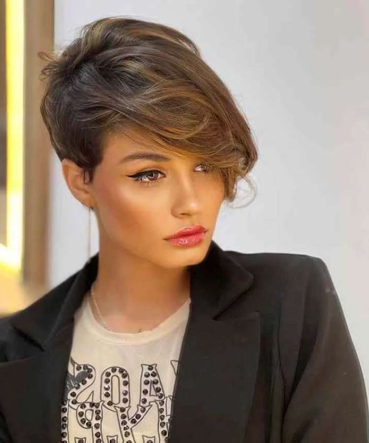 long bob morena iluminada