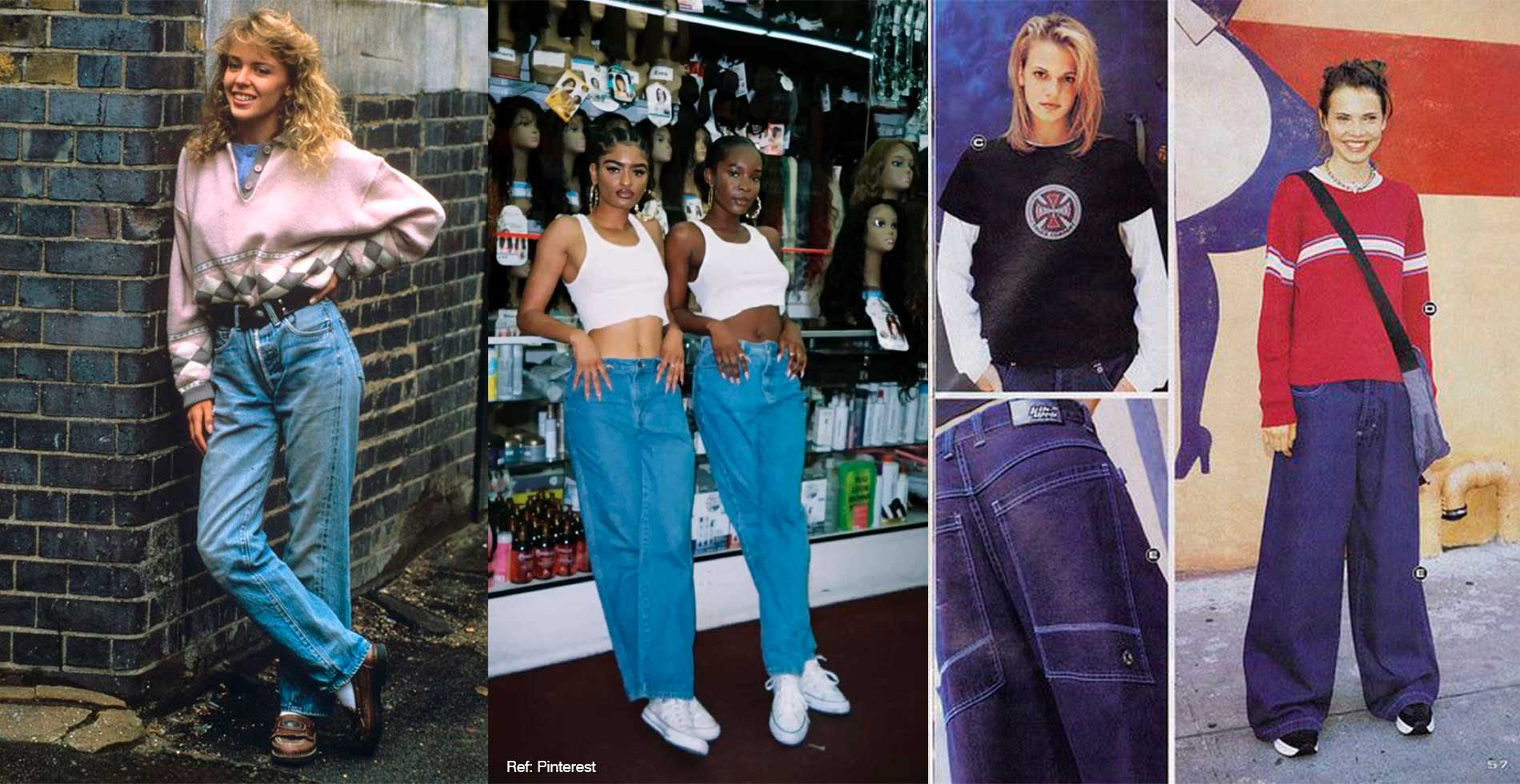 ícones femininos anos 90