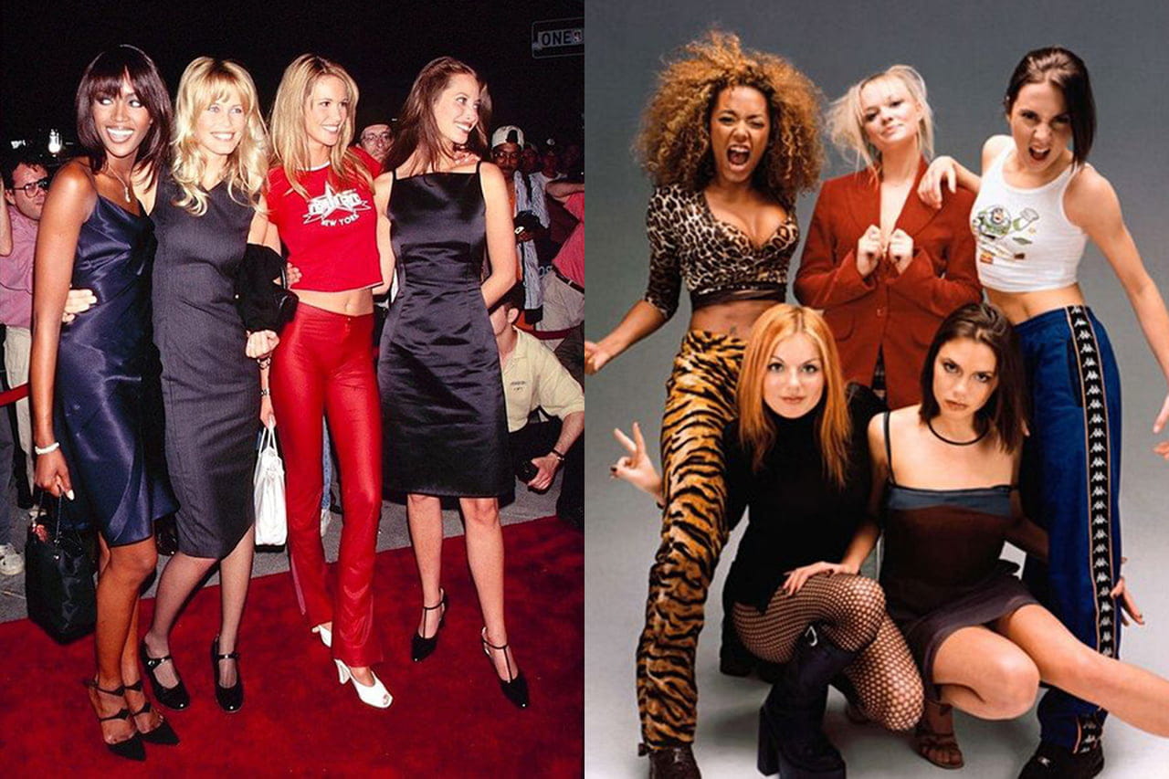 tendências de moda anos 90