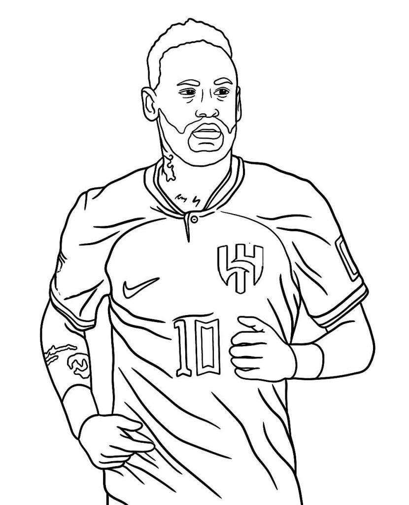 neymar para pintar al-hilal