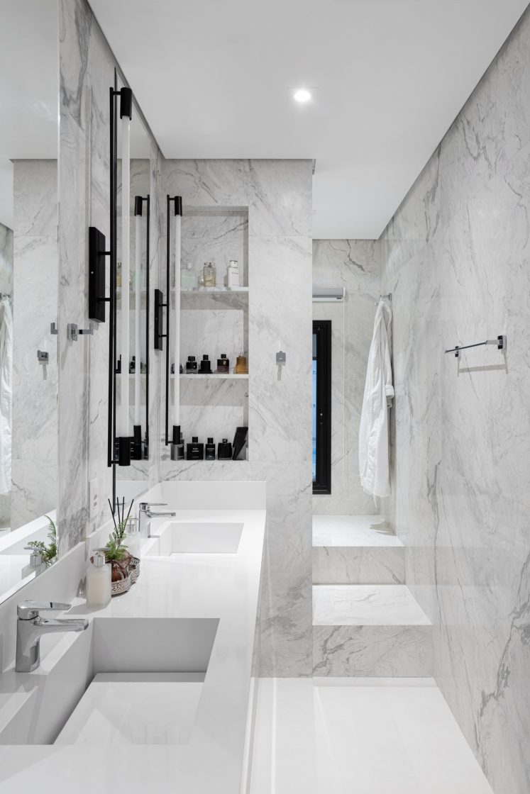 nichos para banheiro de porcelanato