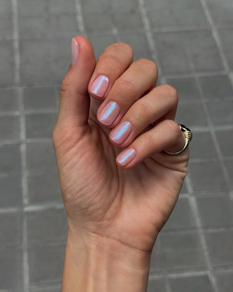 unhas curtas para casamento