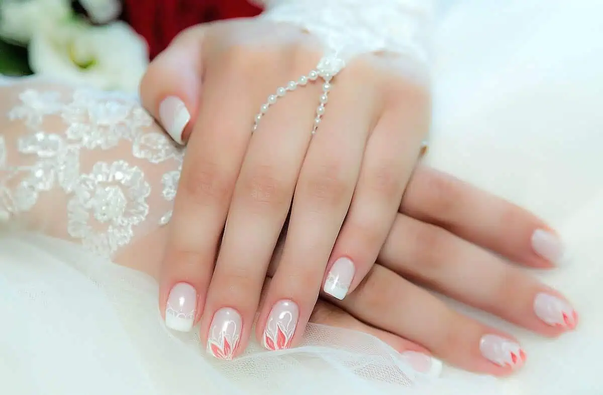 unhas postiças para noiva