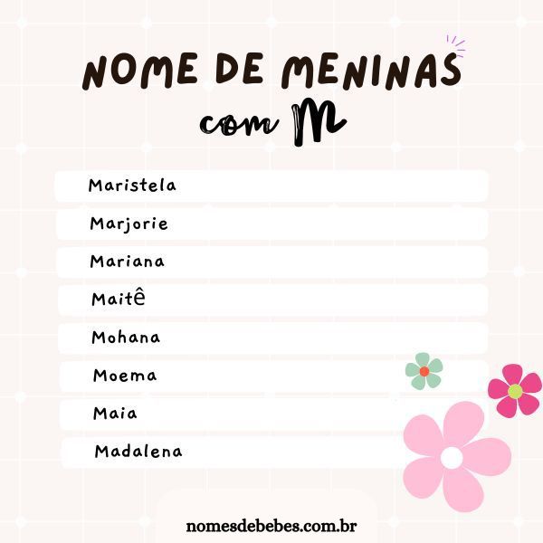 nomes femininos com a letra a