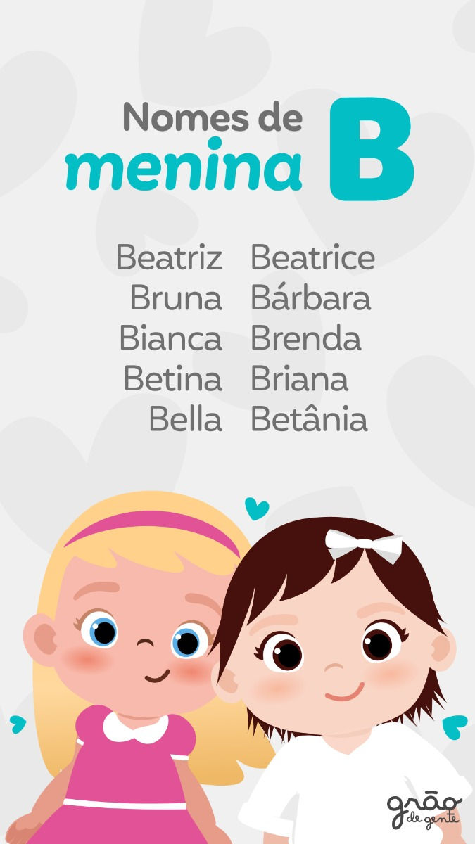nomes com a para meninas