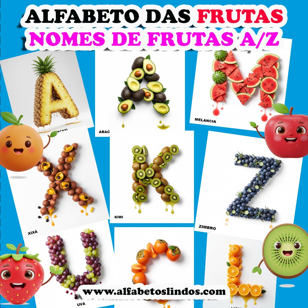 frutas brasileiras com e