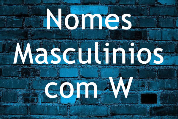 significado do nome w