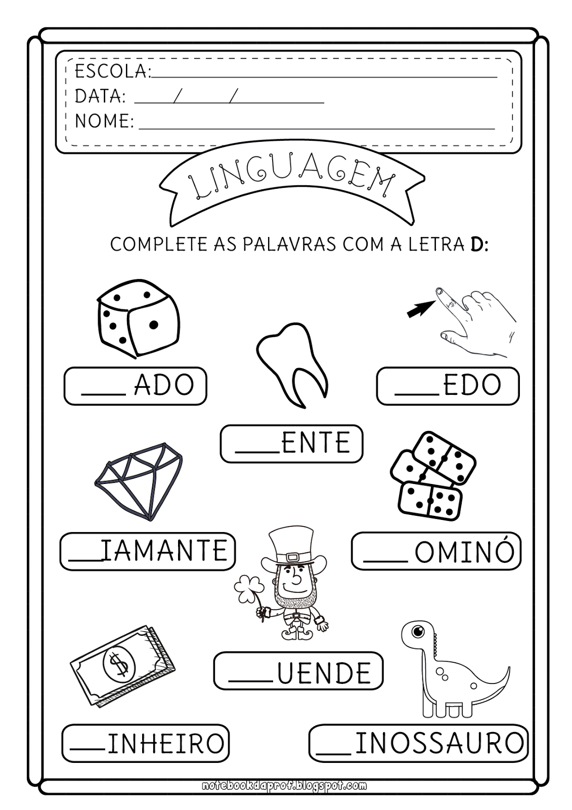 lista de objetos com d