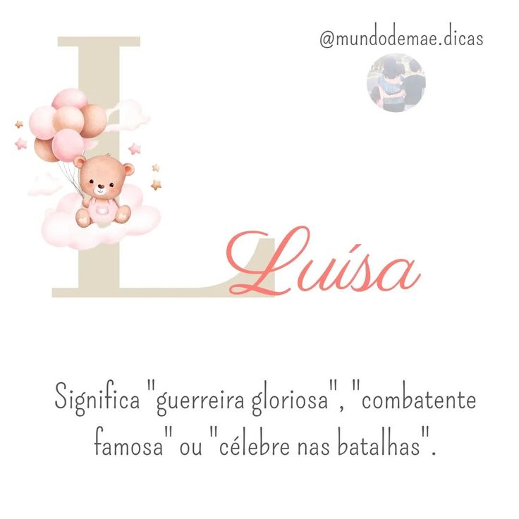 nomes com a letra L e significado