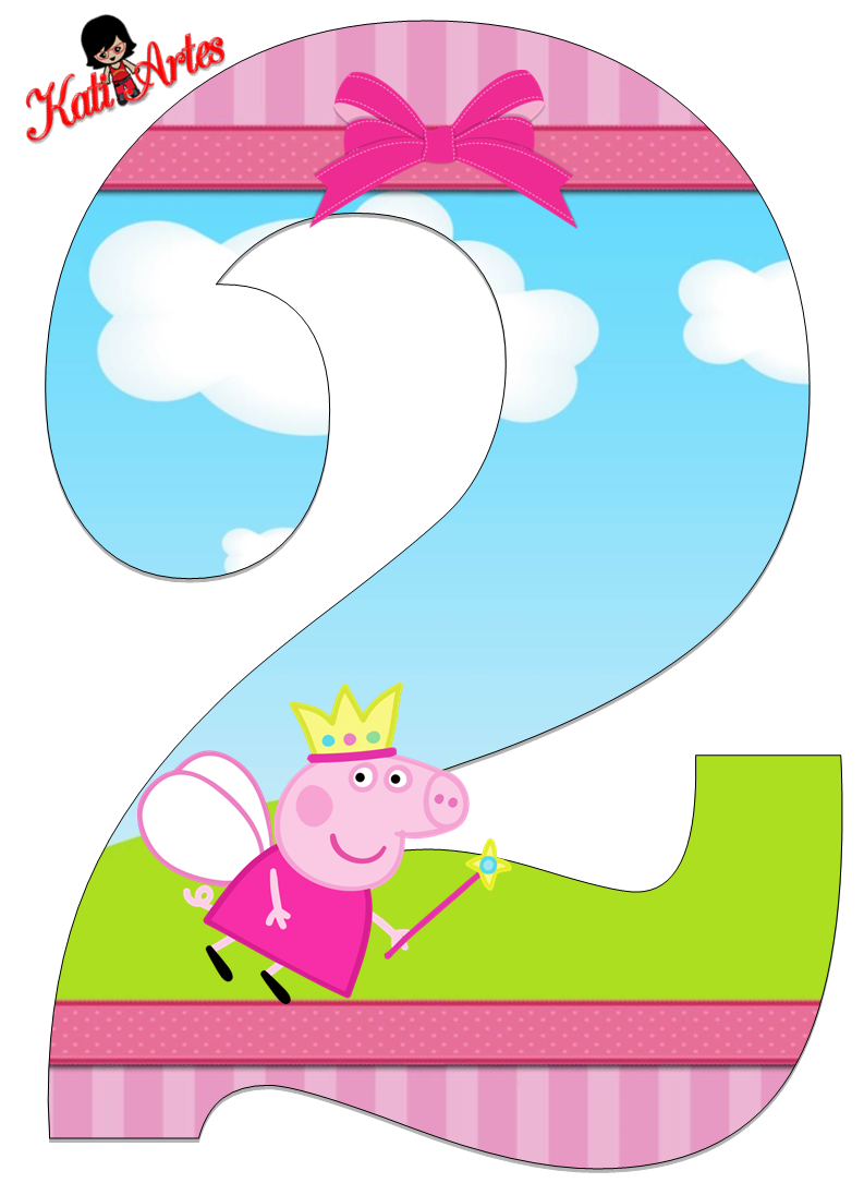 Números em vinil