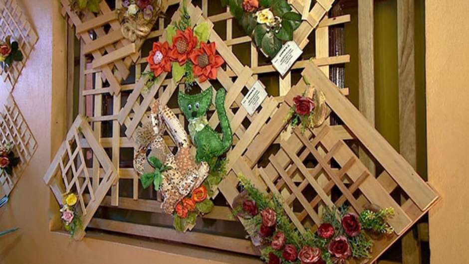 decoração sustentável madeira