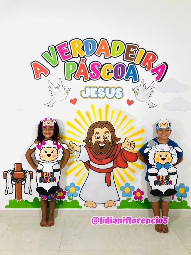 painel de páscoa tnt