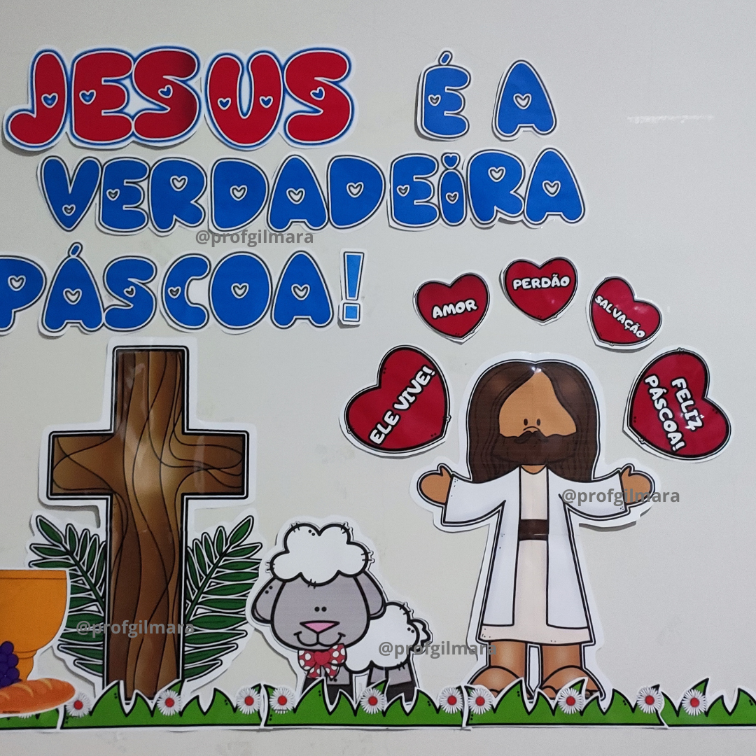 painel de páscoa youtube