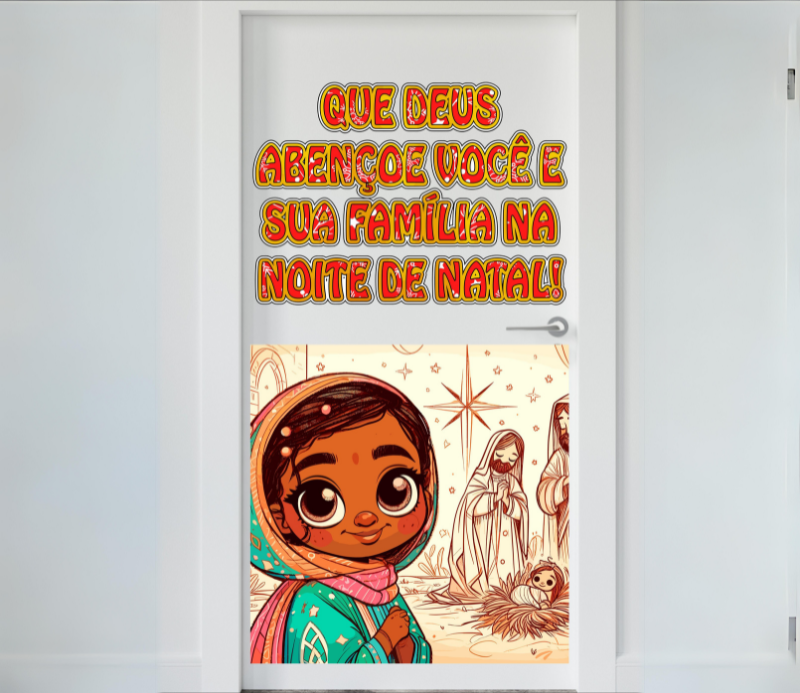 painel de natal moderno