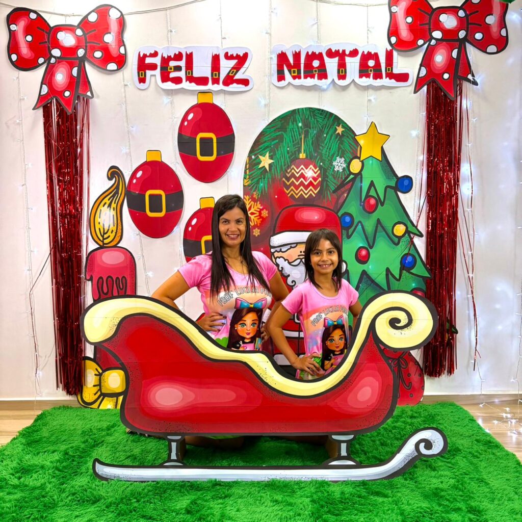 painel de natal elegante