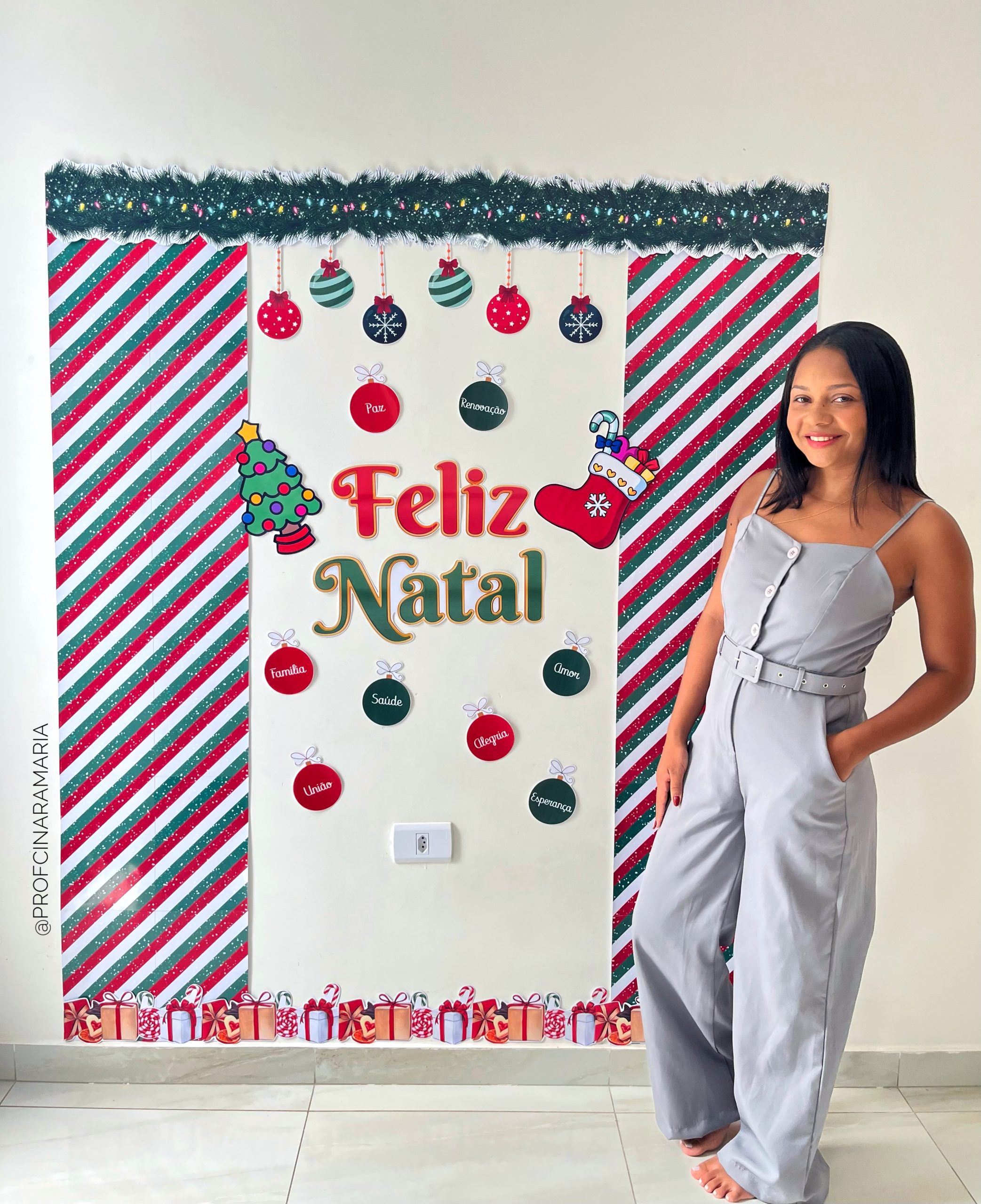 decoração de natal para sala de aula