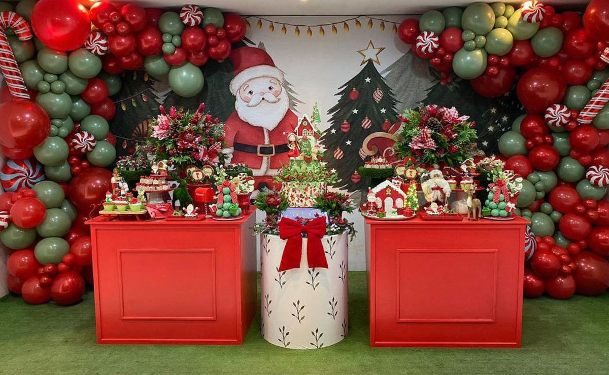 painel de natal em E.V.A.