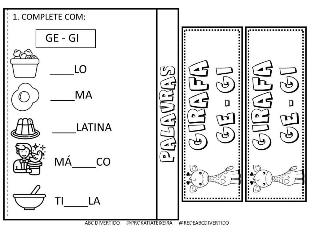 jogos de palavras com gi