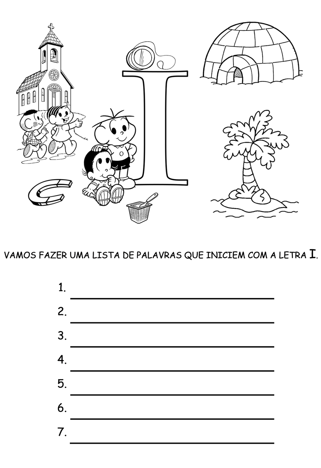 significado de palavras com i