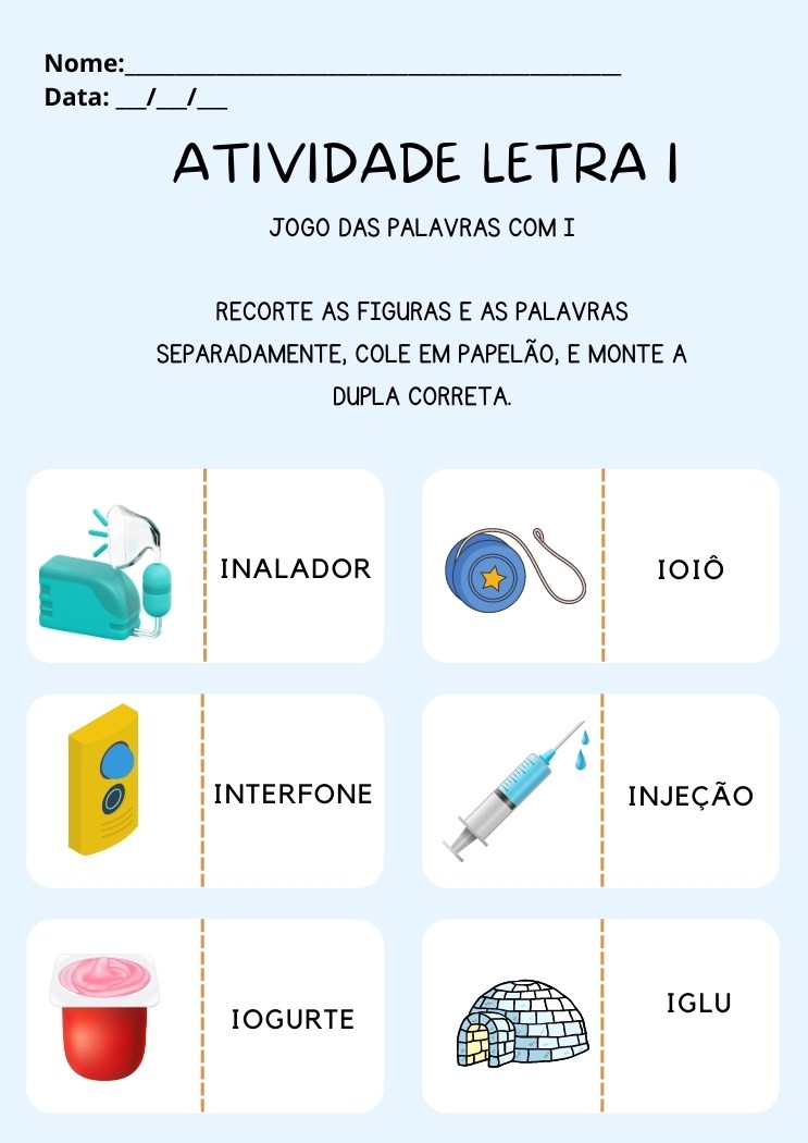 significado de palavras com i