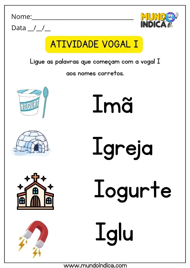 palavras com i em diferentes contextos