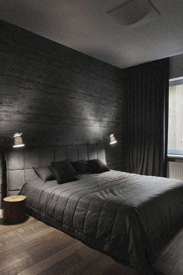papel de parede preto com texturas masculinas
