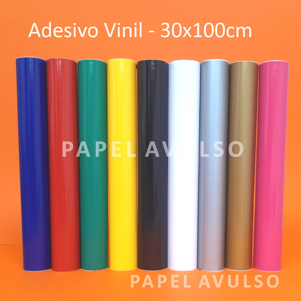 papel vinil adesivo
