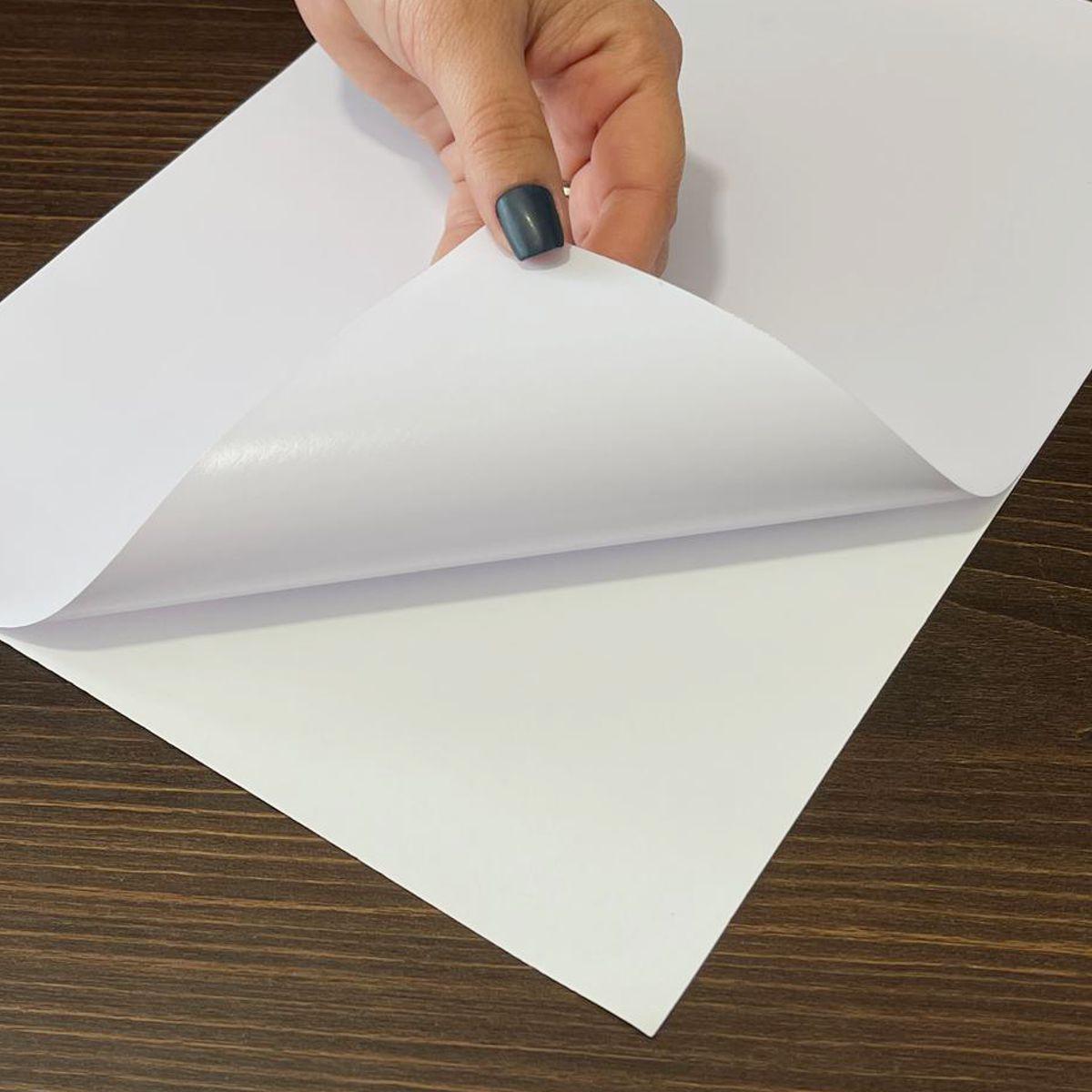 papel vinil brilhante
