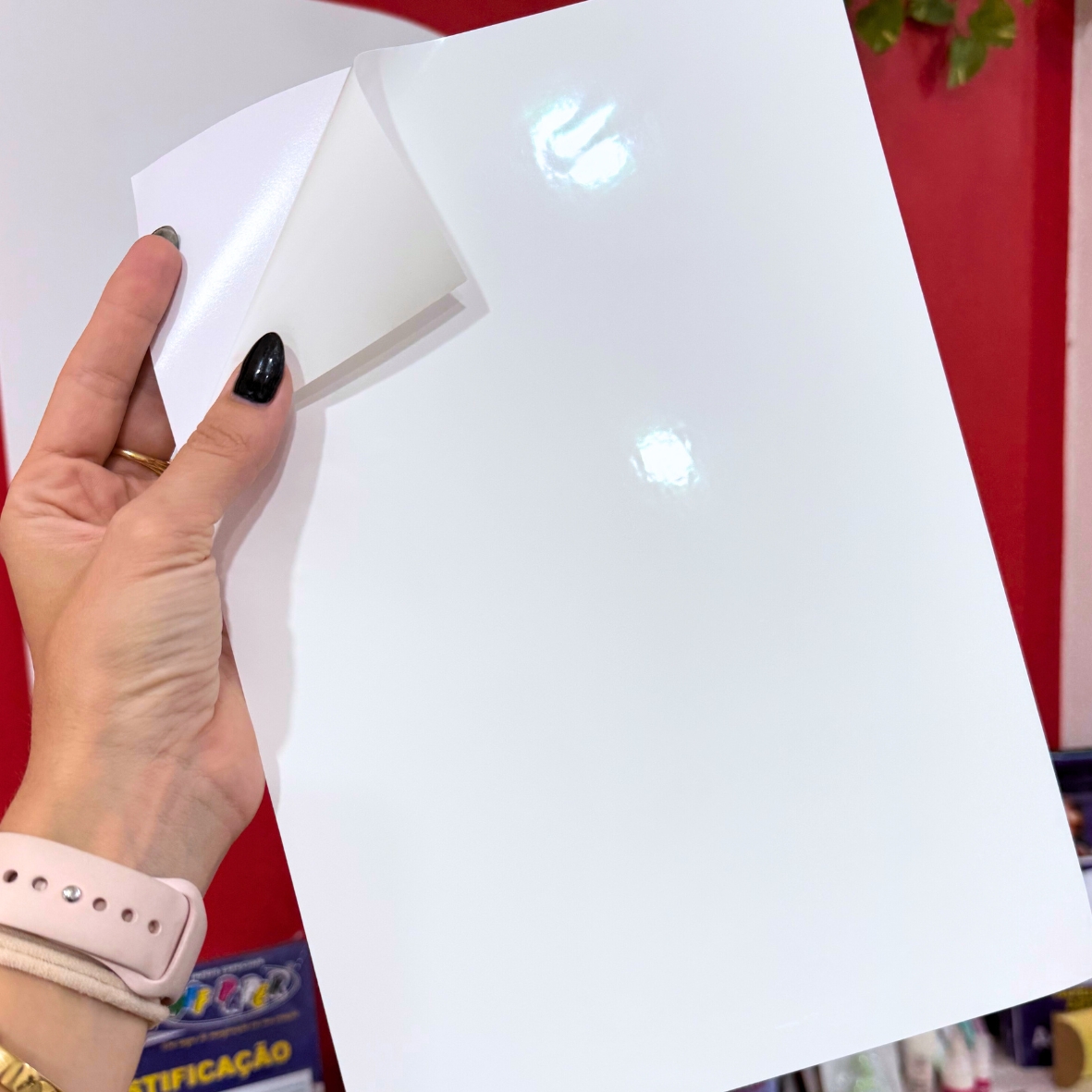 papel de parede vinílico lavável