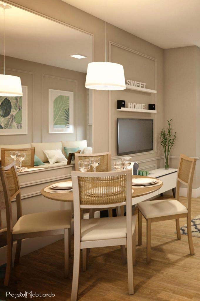 decoração sala com boiserie