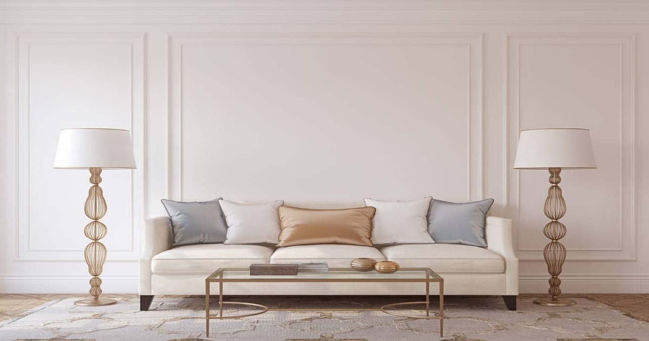 cores para boiserie na sala