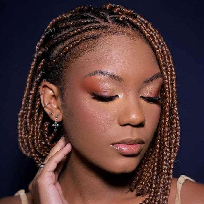 bouncy curls trança