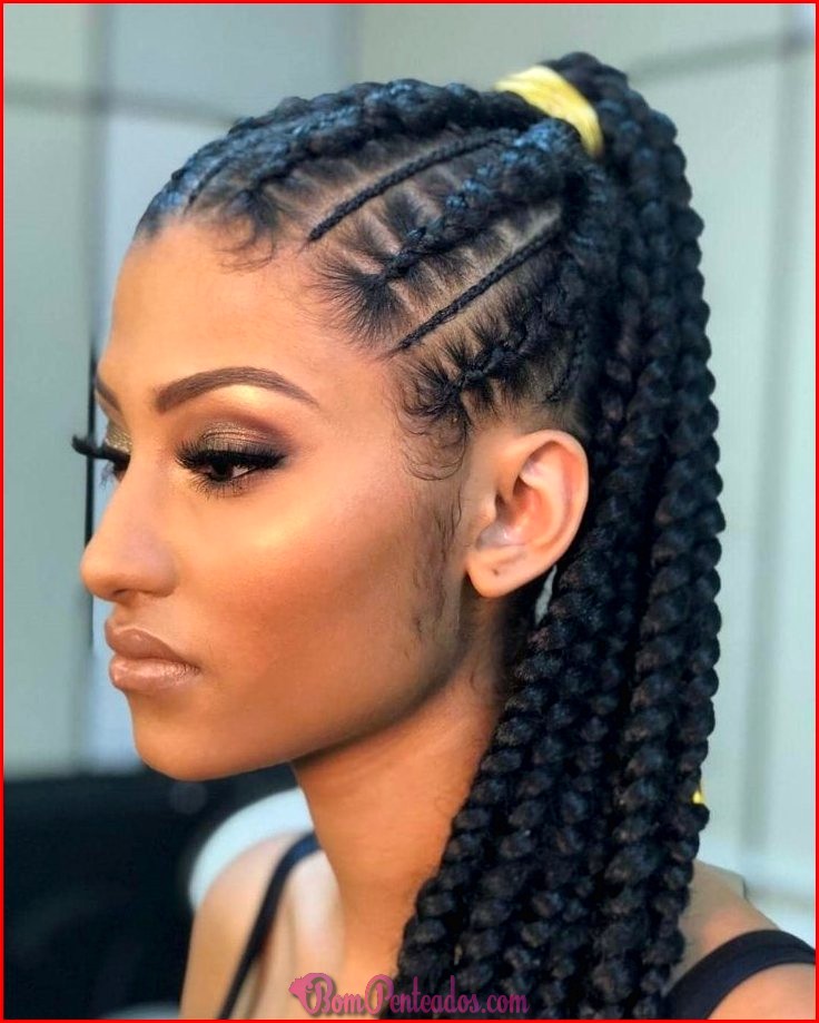 manutenção trança box braids