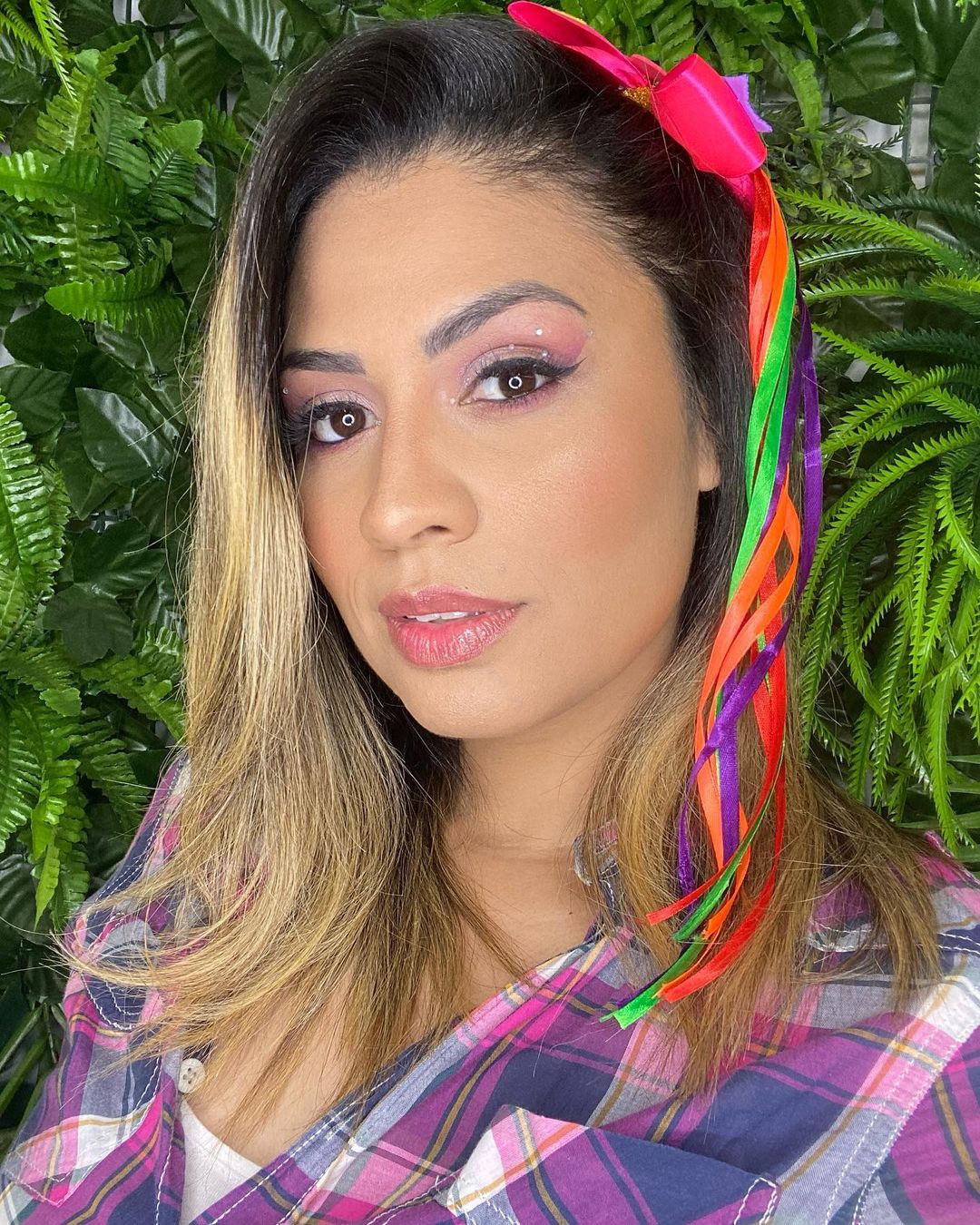 ideias de penteado junino