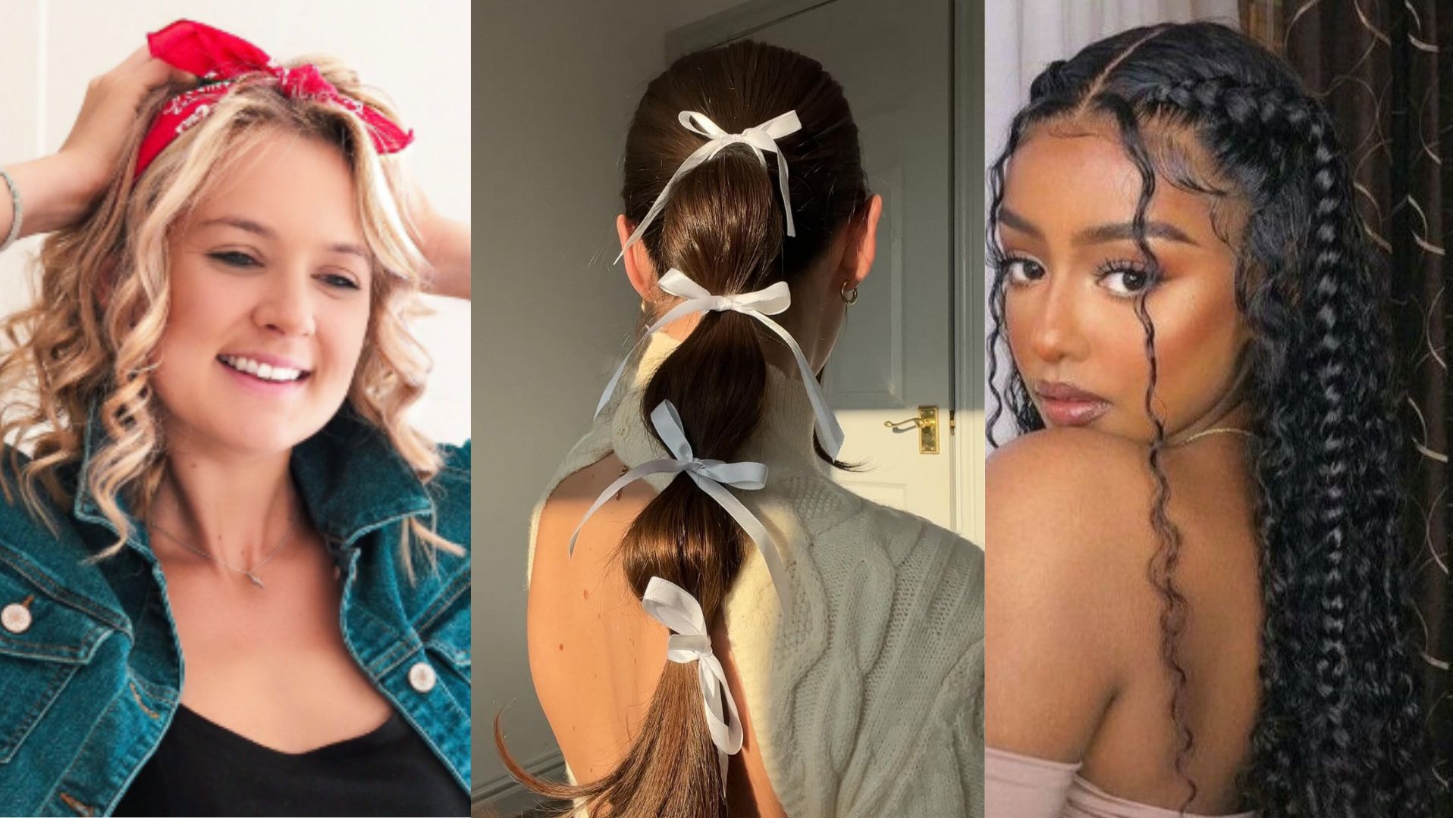 penteado junino para cabelo médio