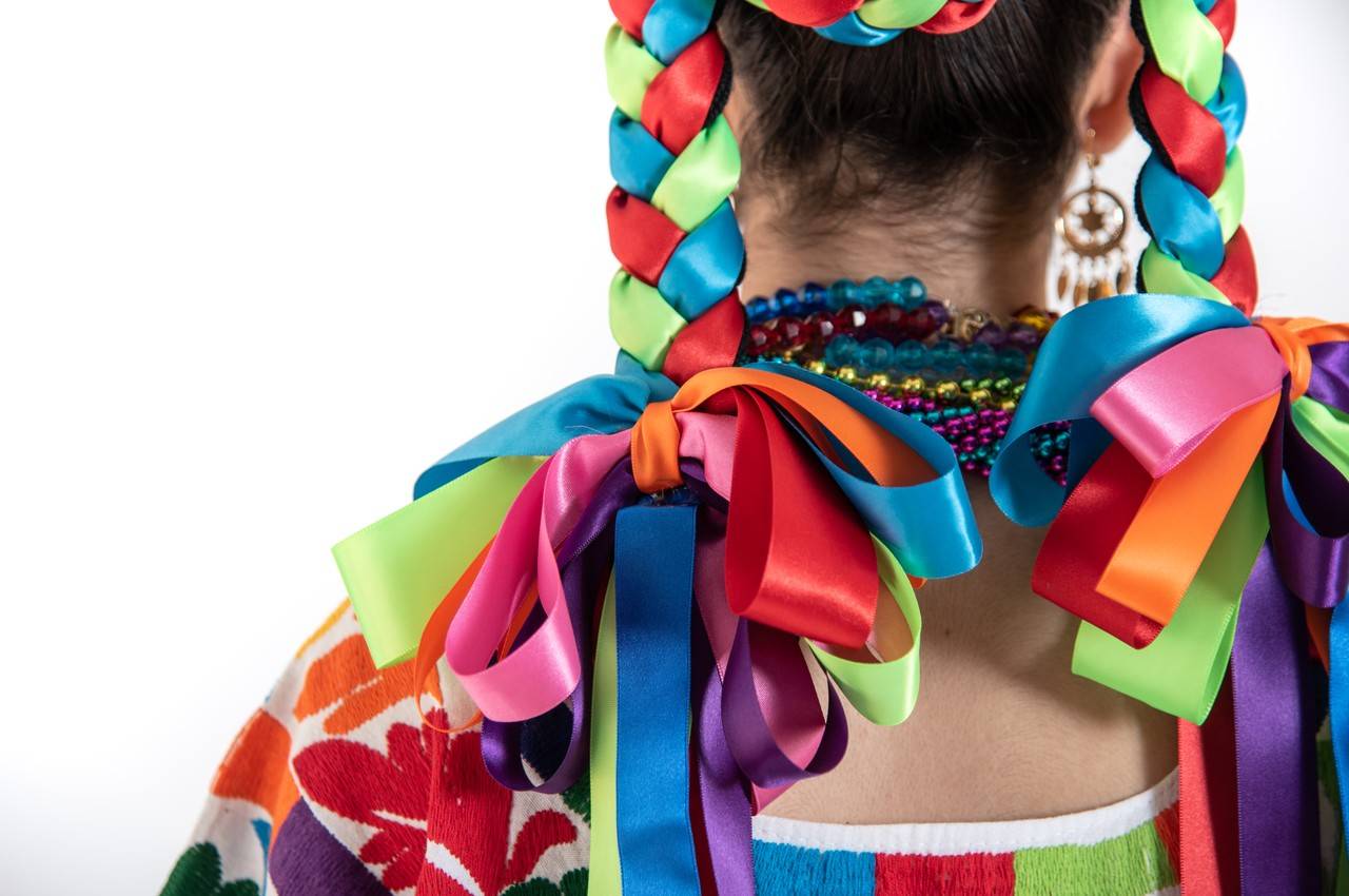 penteado junino infantil simples 9