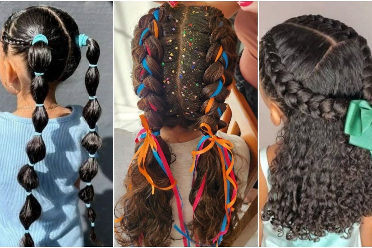 Ideias de cabelo para festa junina criança