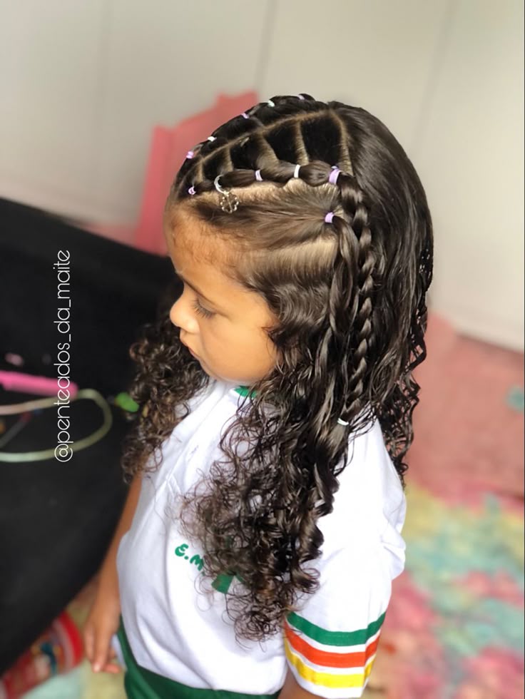 penteados infantil fácil