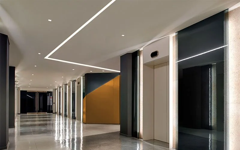 iluminação indireta sala de estar