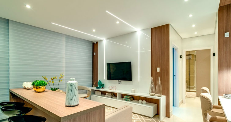 tipos de iluminação led residencial