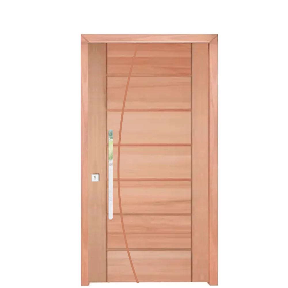 porta maciça para entrada