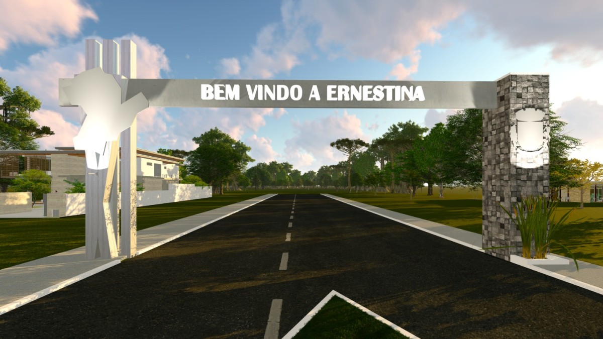 portão de entrada principal