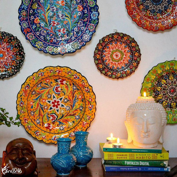 pratos vintage para decorar
