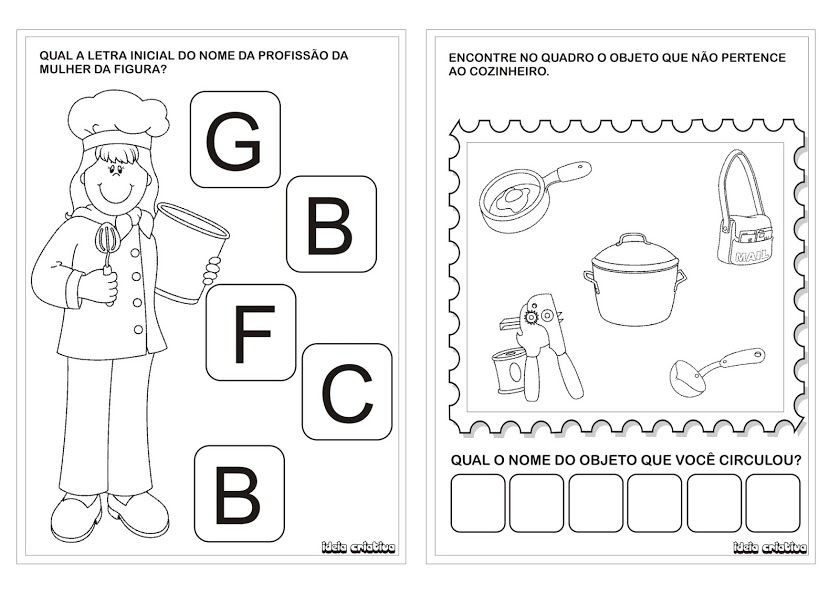 ocupações com o