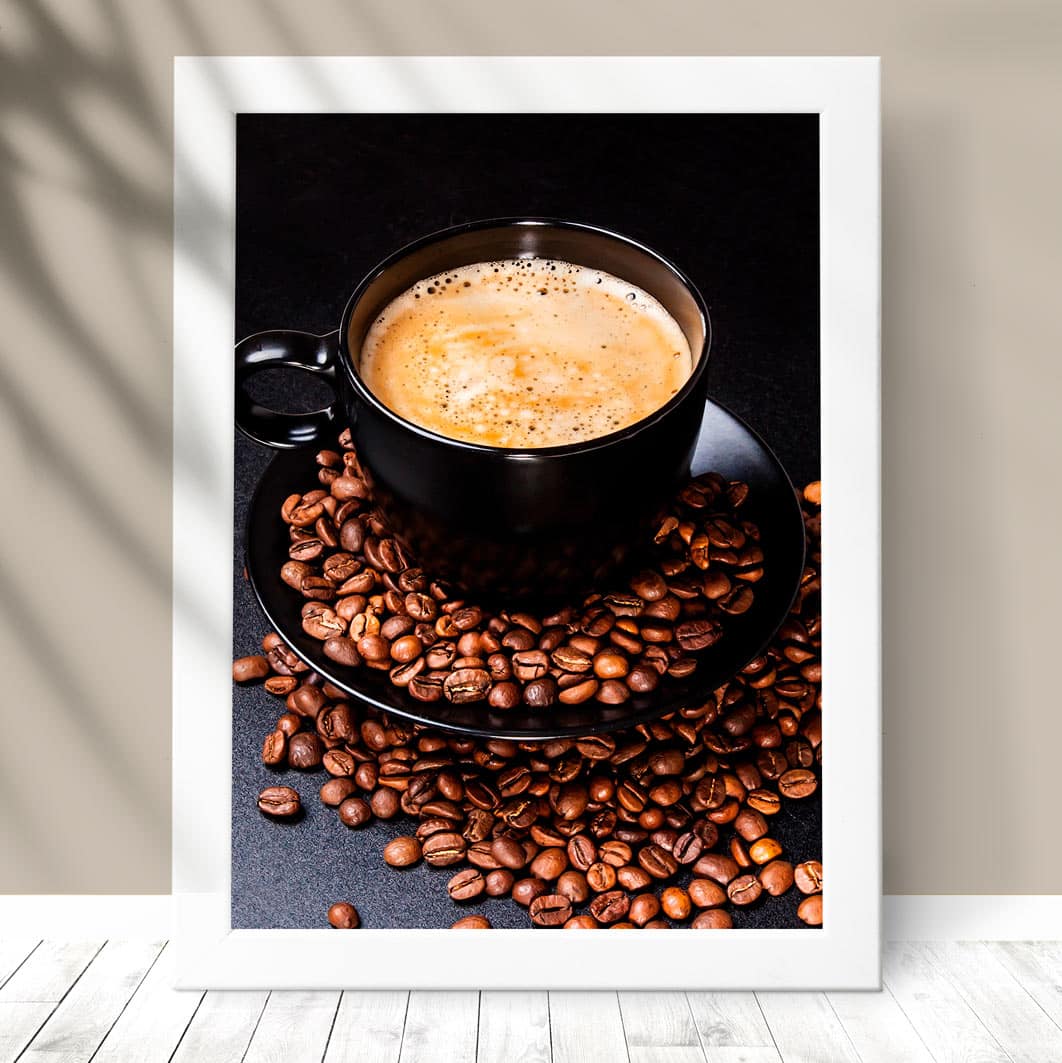 como fazer quadro cantinho do café