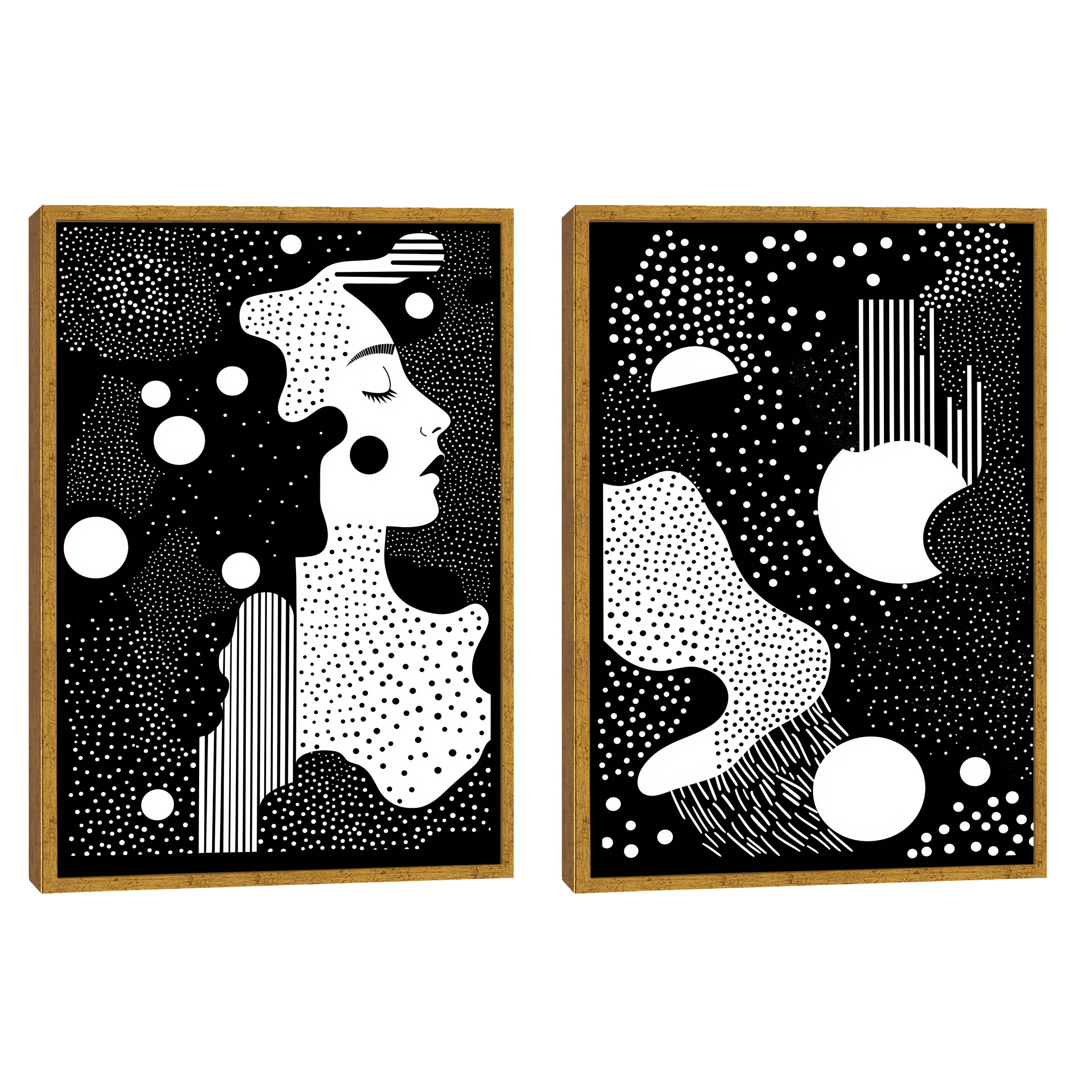 quadros abstratos modernos