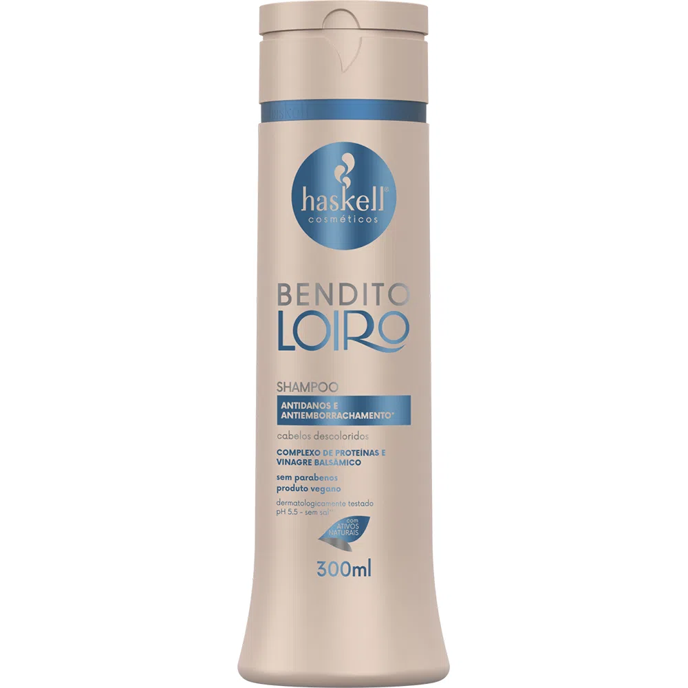 shampoo desamarelador para loiros