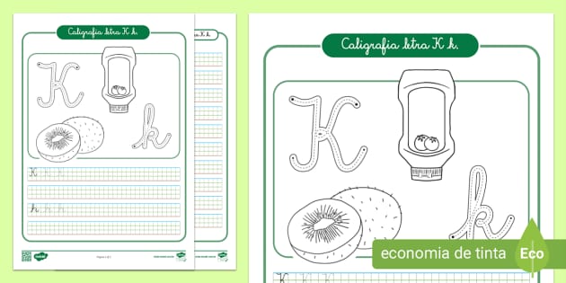 adjetivos com k