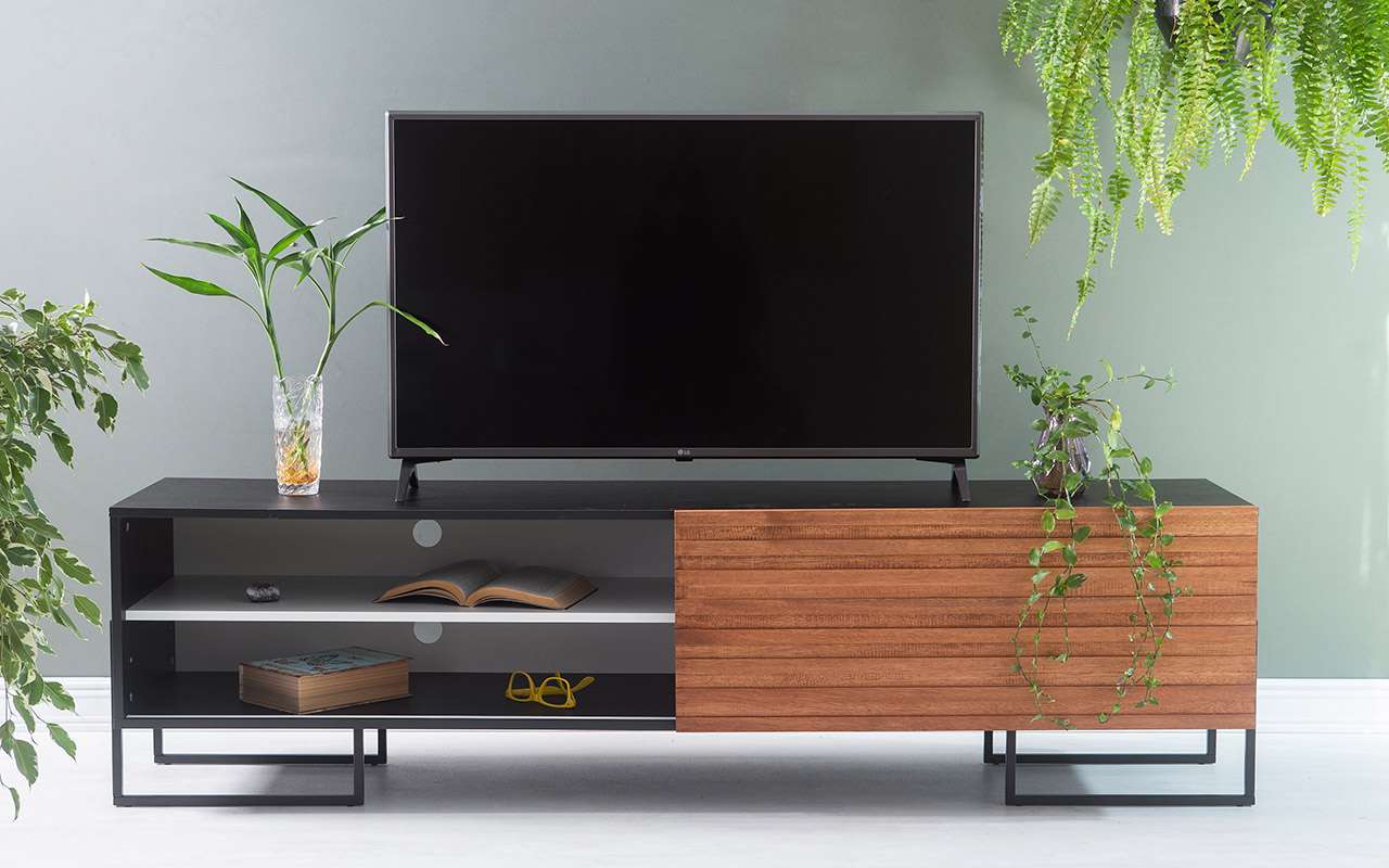 rack industrial preto