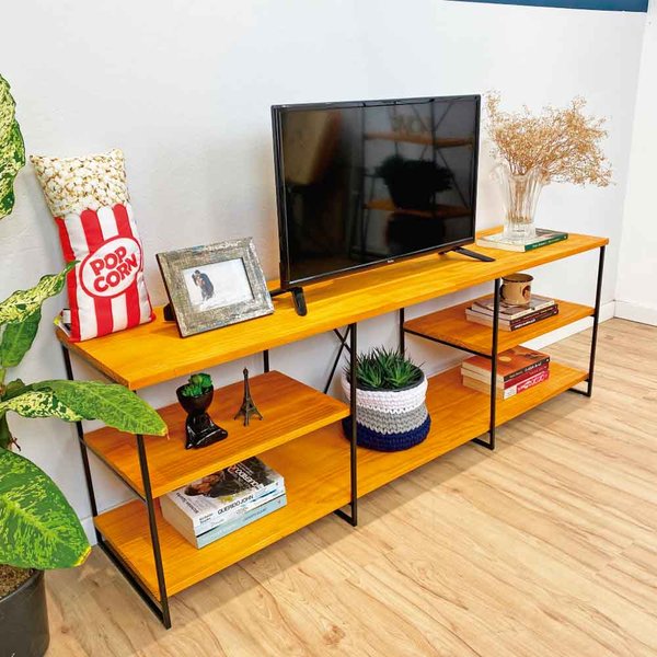 rack industrial com portas